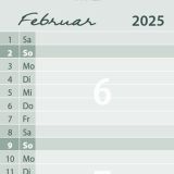 Für Alle 2025 - Terminkalender